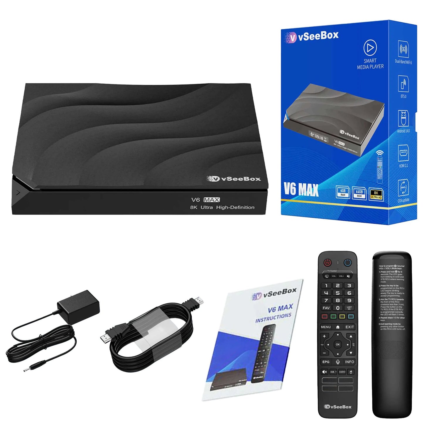 vSeeBox V6 Max (New)