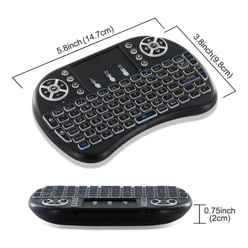 vSeeBox Accessories - Mini Wireless Keyboard with Touchpad