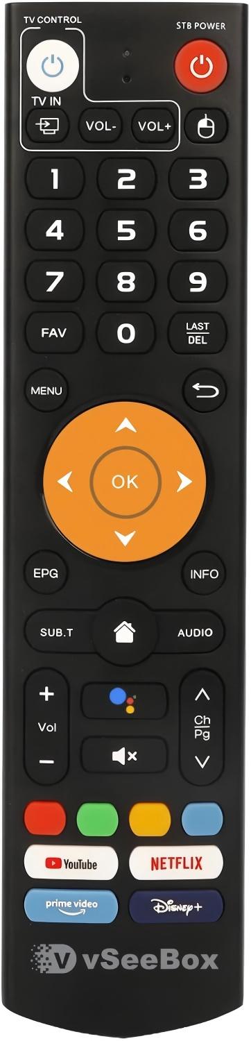 vSeeBox V3 Plus remote