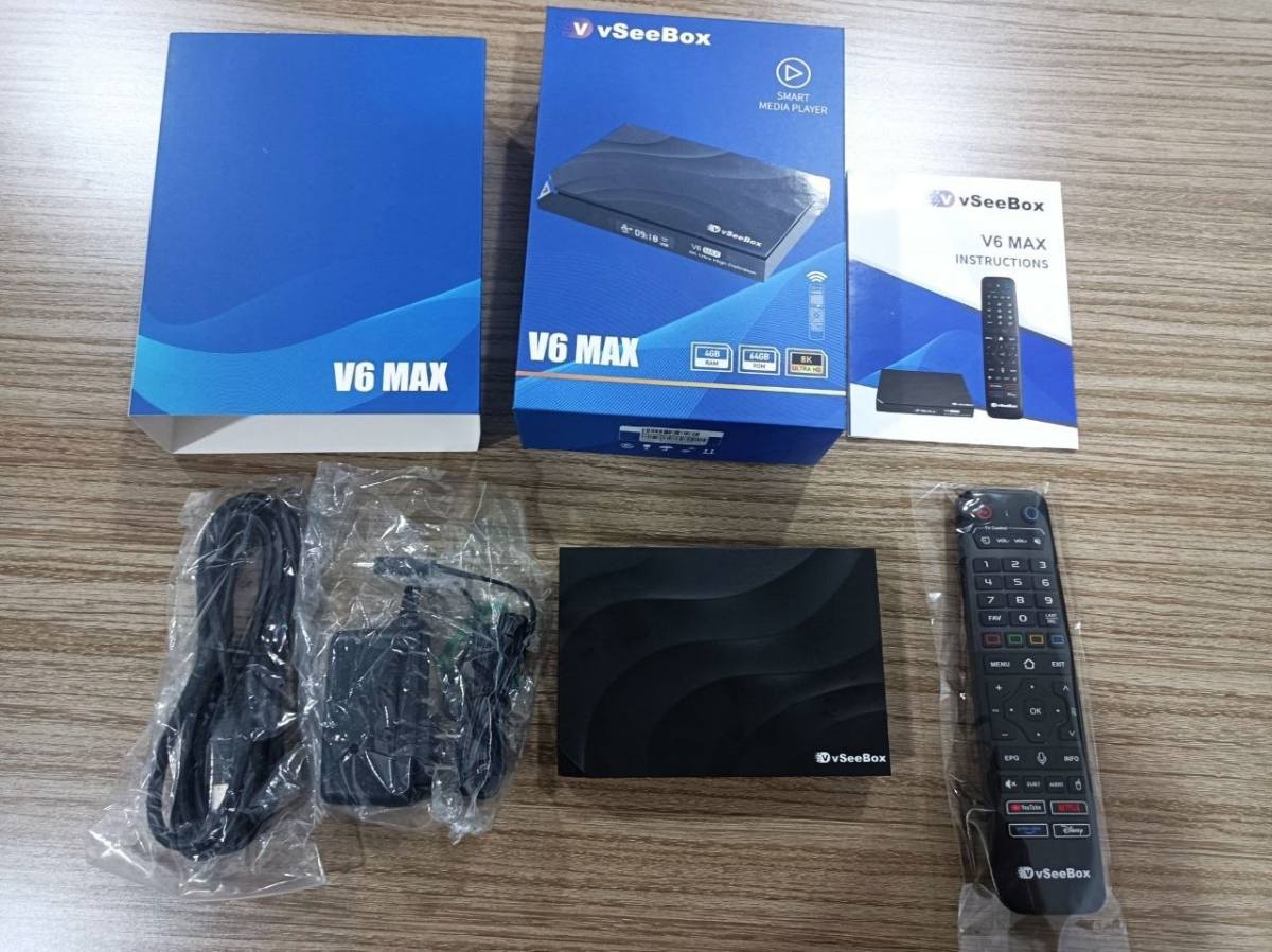 vSeeBox V6 Max Android TV Box