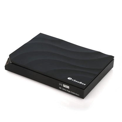 Side view of vSeeBox V3 Pro Android TV box